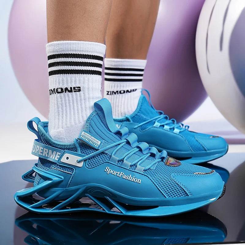Men's Running Shoes 2026 New Mesh Breathable Sole Anti-Slip Wear-Resistant Daily Sports Trendy Fashion Casual Sneakers for Men