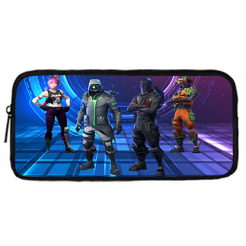 Kinderrucksäcke mit angesagtem Game-Design, Umhängetasche und Federmäppchen F-FortniteS, Schulrucksäcke mit großem Fassungsvermögen für Jungen und Mädchen, ideales Geschenk