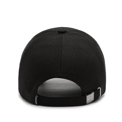 Hat Men's Tide Sunshade Cap Korean Men's Sun Hat Black Ins Tide Simple Casual And Versatile Baseball Cap