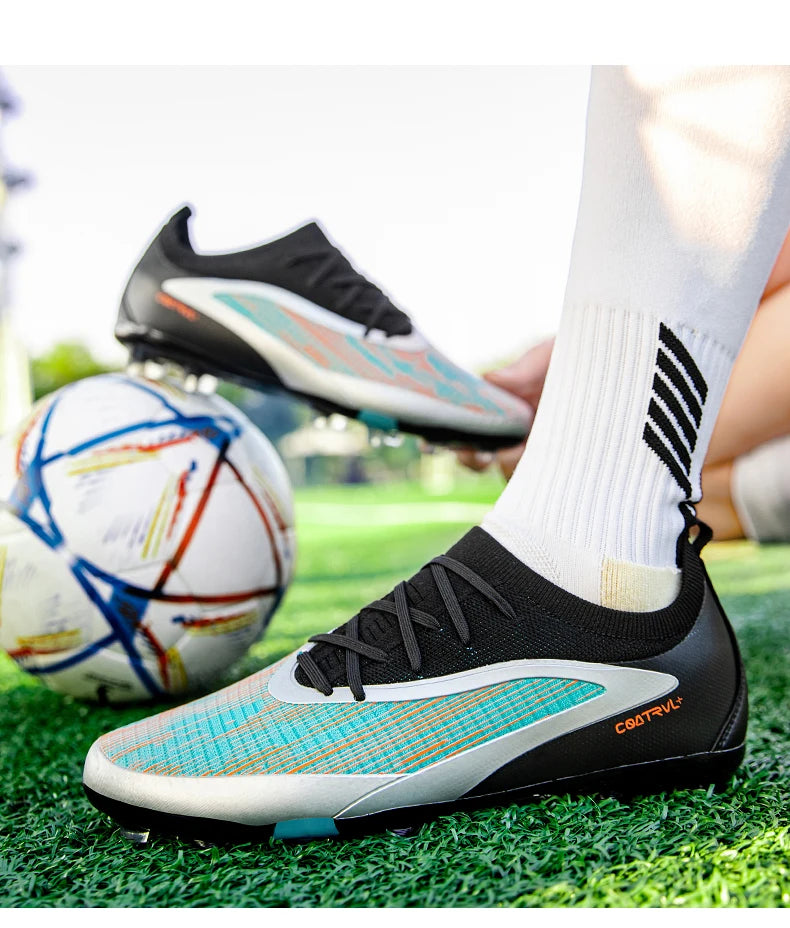 Heren New TF voetbalschoenen sneakers voor kunstgras, slijtvast, ademend, voor volwassenen, trainingsschoenen voor voetbal van topkwaliteit met noppen