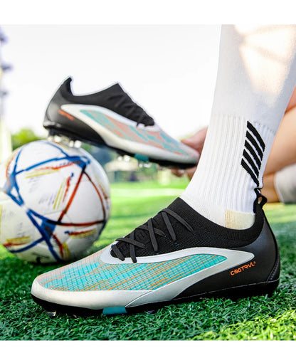 Heren New TF voetbalschoenen sneakers voor kunstgras, slijtvast, ademend, voor volwassenen, trainingsschoenen voor voetbal van topkwaliteit met noppen