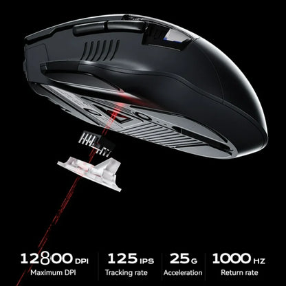 Inphic A9 Explorer V2 Three-mode Gaming Mouse Indicator DPI Adjustable Macro-driver Ergonomics 12000DPI 1000Hz rate of return