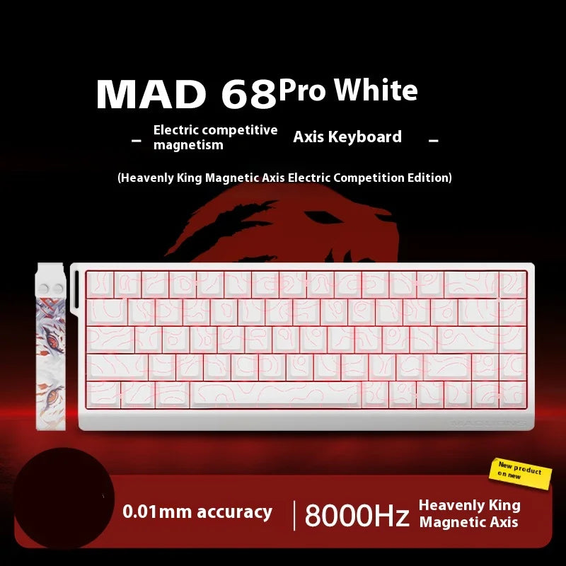 In Stock Mad60 Mad68 HE Mechanical Keyboard Magnetic Switch Customized RGB Gaming 8k Specialized Gaming Keyboards