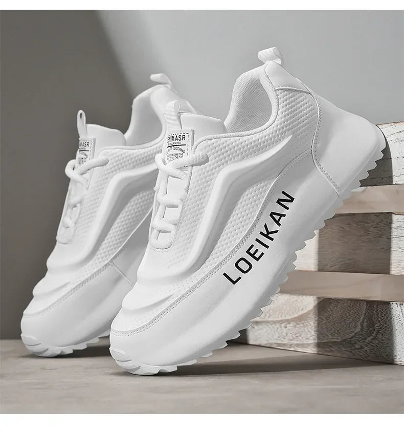 Men's Walking Running Shoes, Casual Lightweight Tennis Shoes, Sports Sneakers, Breathable New Fashion Sneakers Plus Size 47