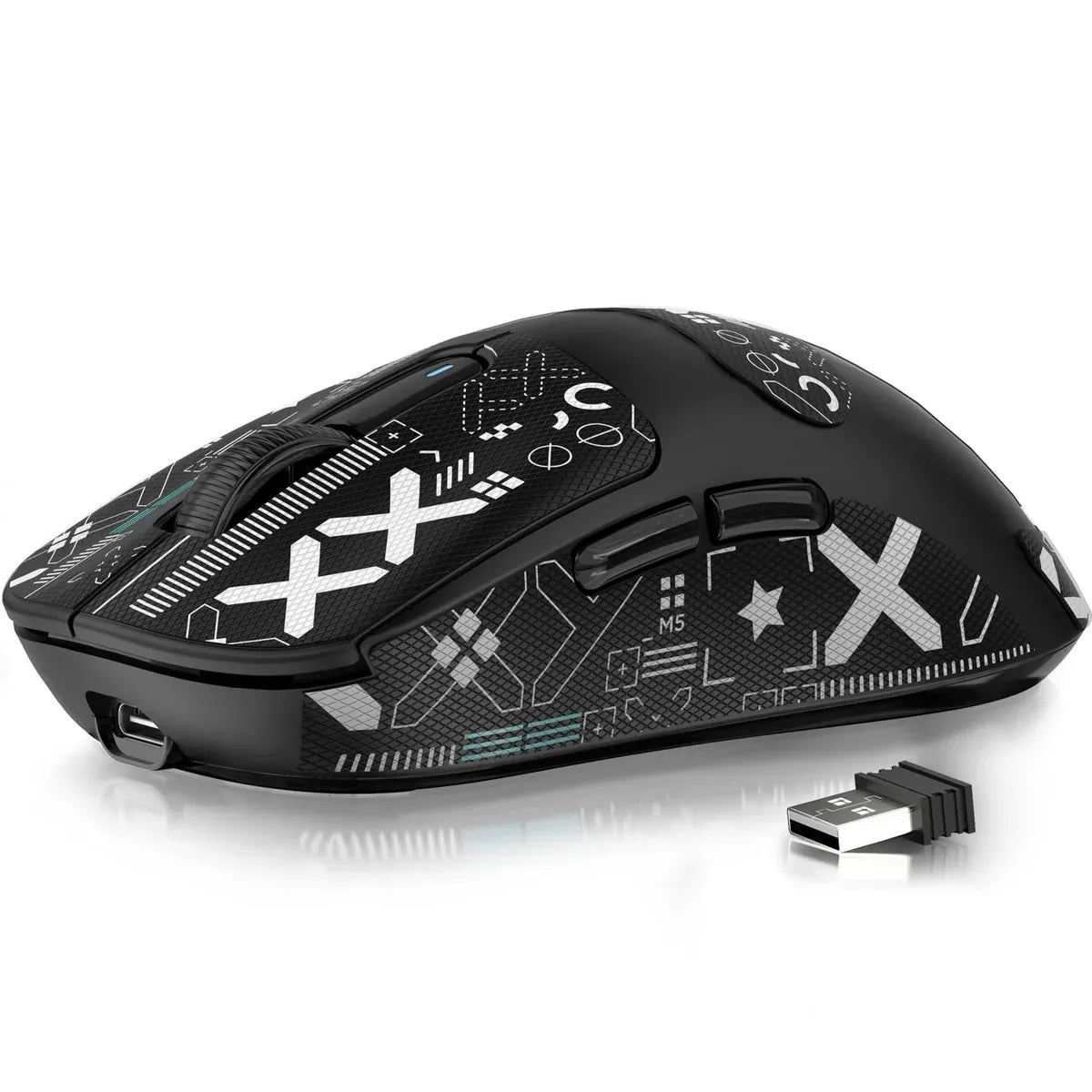 ATTACK SHARK X3/X3PRO 4K/8K Wireless Gaming Mouse, 26K DPI, Tri-Mode (Wired/2.4GHz/BT5.2), Lightweight, PAW3395 Sensor For Gamer