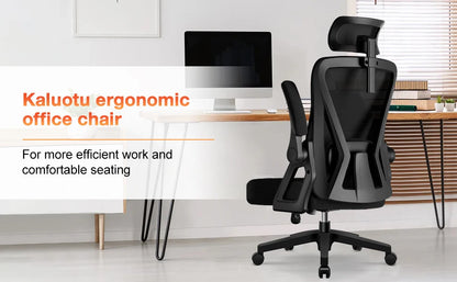Office Chair Ergonomic Reclining 90°-135°,Desk chair with Lumbar Support,Computer chair Adjustable Headrest,living room chairs