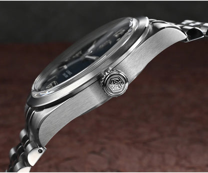San Martin 38mm Men Sport Watch Fashion Luxury Explore Climbing Automatic Mechanical Sapphire Waterproof 5 Links Bracelet BGW-9