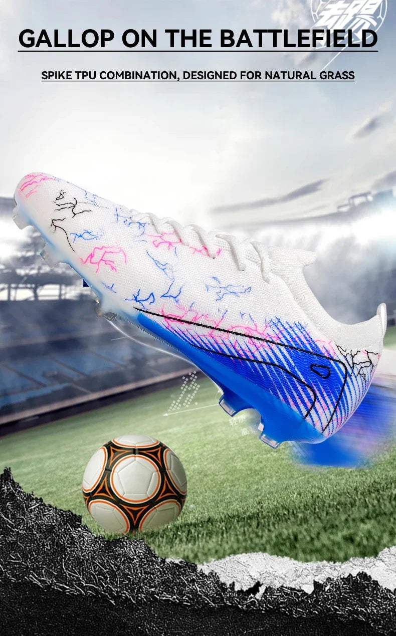 Nieuwe voetbalschoenen voor heren, FG Soccer Shoes voor training, groothandel, topkwaliteit noppenschoenen, antislip, dropshipping, uniseks volwassenen