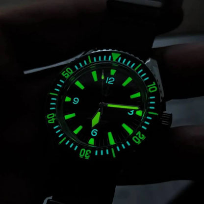 Hruodland 2026 new retro 41MM men's automatic mechanical watch Hangzhou K1 glass stainless steel waterproof 20Bar C3 reloj hombr
