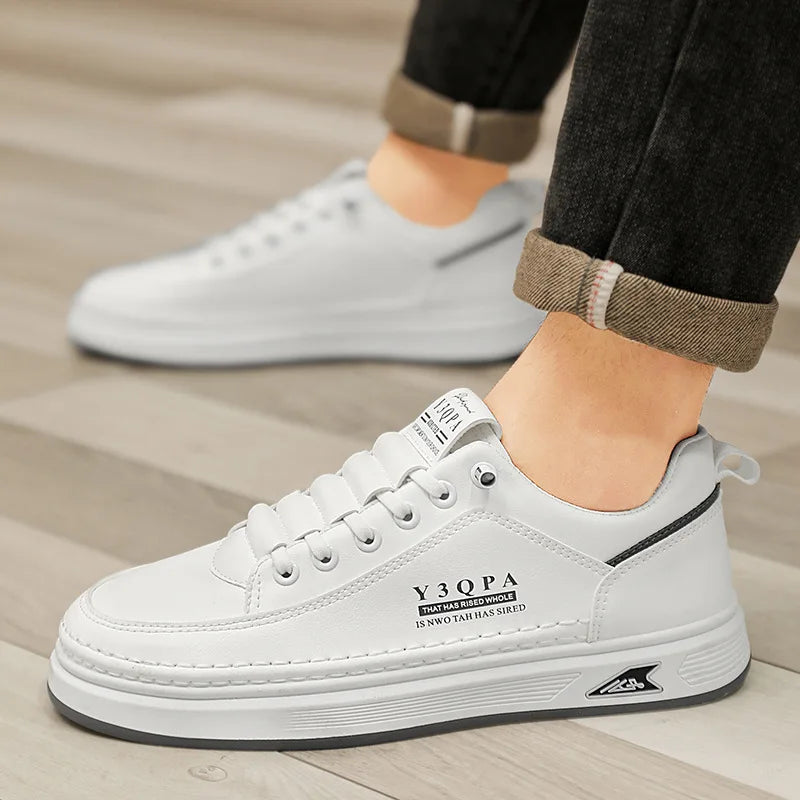 Modische Sommer-Freizeitschuhe für Herren, sportliche Slip-On-Loafer zum Autofahren, vielseitig, bequem, atmungsaktiv, verschleißfest, Leder -..