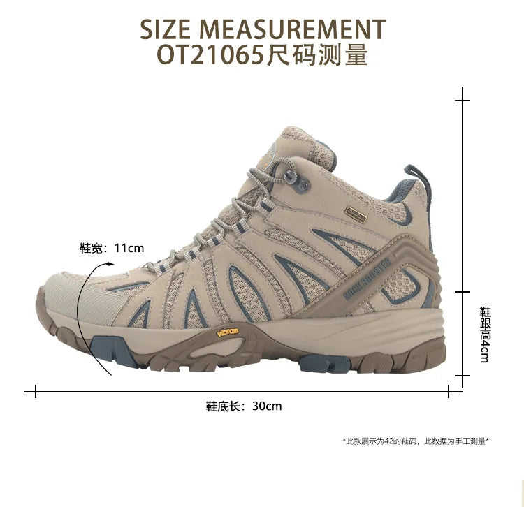ROCKROOSTER Hiking shoes Men waterproof hunting Boots Tactical Desert Combat Boots trekking Ankle mountian cow Leather Sneakers