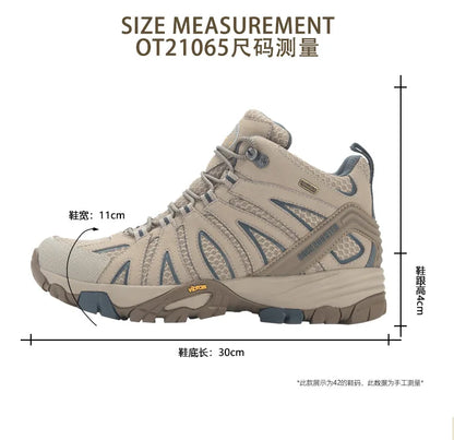 ROCKROOSTER Hiking shoes Men waterproof hunting Boots Tactical Desert Combat Boots trekking Ankle mountian cow Leather Sneakers