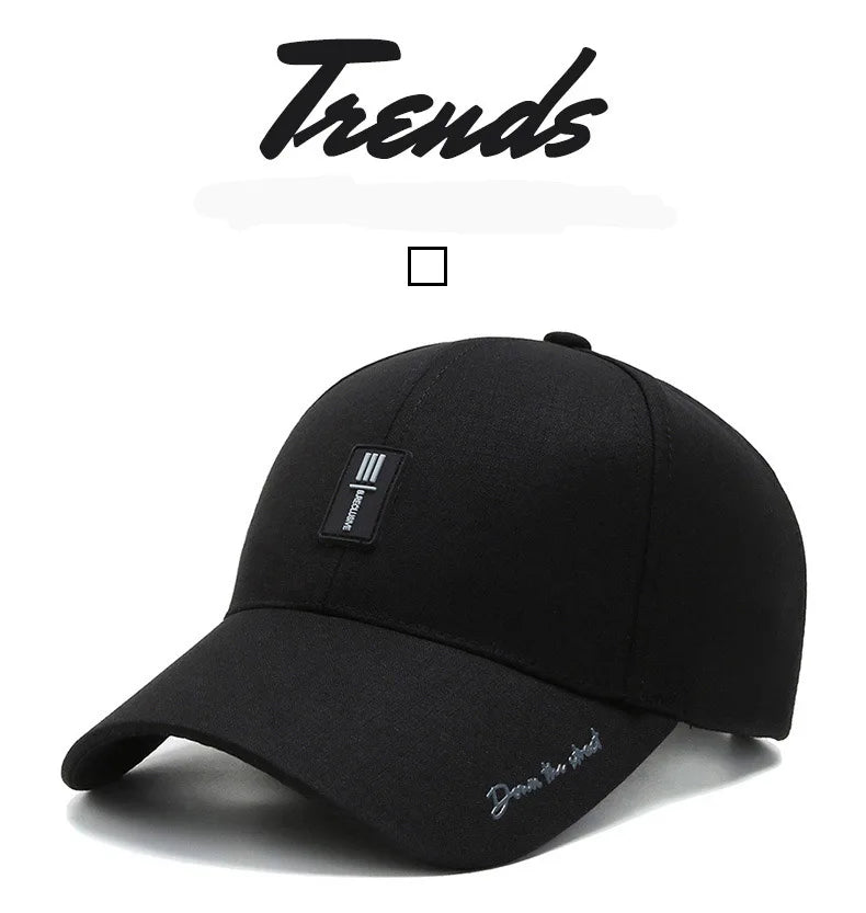 Baseball Cap Mens Fathers Truck Drivers Cap Sports Four Seasons Leisure Sunshade Mens Baseball Cap
