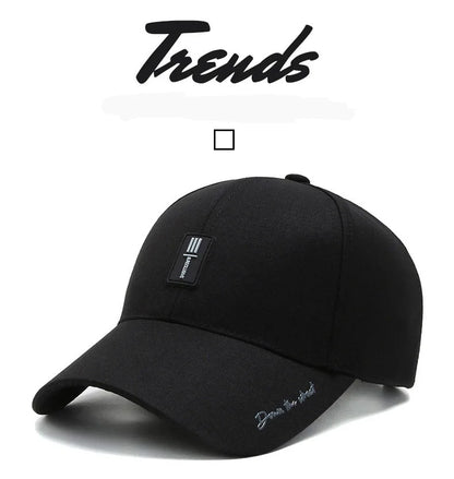 Baseball Cap Mens Fathers Truck Drivers Cap Sports Four Seasons Leisure Sunshade Mens Baseball Cap