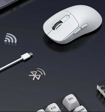 ATTACK SHARK X3 Ultra-Light Wireless Mouse - Tri-Mode 2.4G/BT/Wired, PAW3395 26000DPI, 55g, Macro, for Gaming/Xbox/PS/PC/Mac