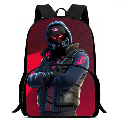 Kinderrucksäcke mit angesagtem Game-Design, Umhängetasche und Federmäppchen F-FortniteS, Schulrucksäcke mit großem Fassungsvermögen für Jungen und Mädchen, ideales Geschenk