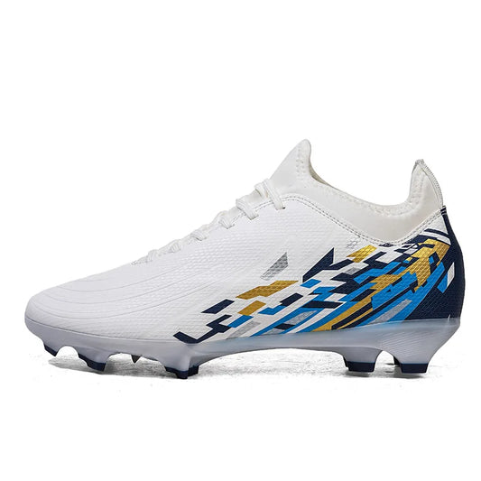 Casual Comfortable Men Sports Shoes Soccer Shoes Men Anti-slip Outdoor Grass Training Breathable Lace-up Football Boots