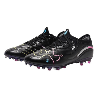 Kelme Men's Football Shoes Adult MG Short Spikes Artificial Turf Training Football Boots Indoor Anti-Slip Soccer Shoes