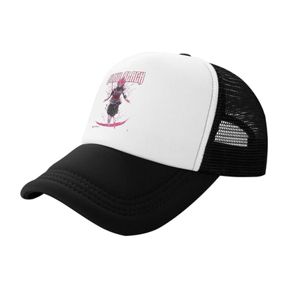 Dragon Ball Black Goku Trucker Cap Men Women  Hat Sun Hat Sports Cap Adjustable Polyester Mesh Baseball Cap Summer