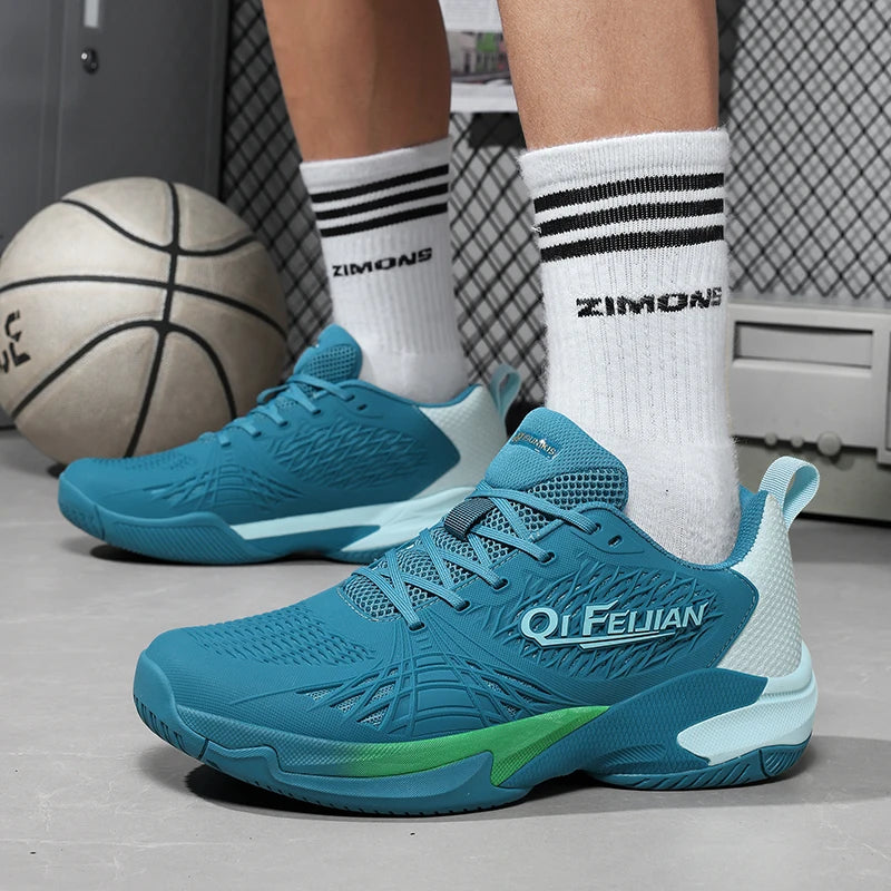 New Tennis Shoes, Large Size 36-45, Outdoor Anti-Slip Volleyball Shoes, Lightweight Fitness Badminton Shoes