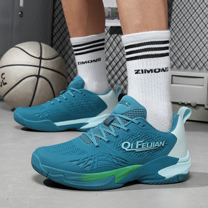 New Tennis Shoes, Large Size 36-45, Outdoor Anti-Slip Volleyball Shoes, Lightweight Fitness Badminton Shoes