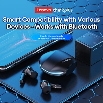 5PCS Original Lenovo GM2 Pro TWS Wireless Headphones Bluetooth 5.3 Earphones Touch Control HD Earbuds Sports Headphone with Mic