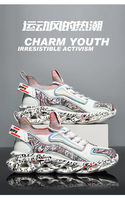 Shoes Men Sneakers Male Casual Men's Shoes Tennis Luxury Shoes Trainer Race Breathable Shoes Fashion Loafers Running Shoes for Men