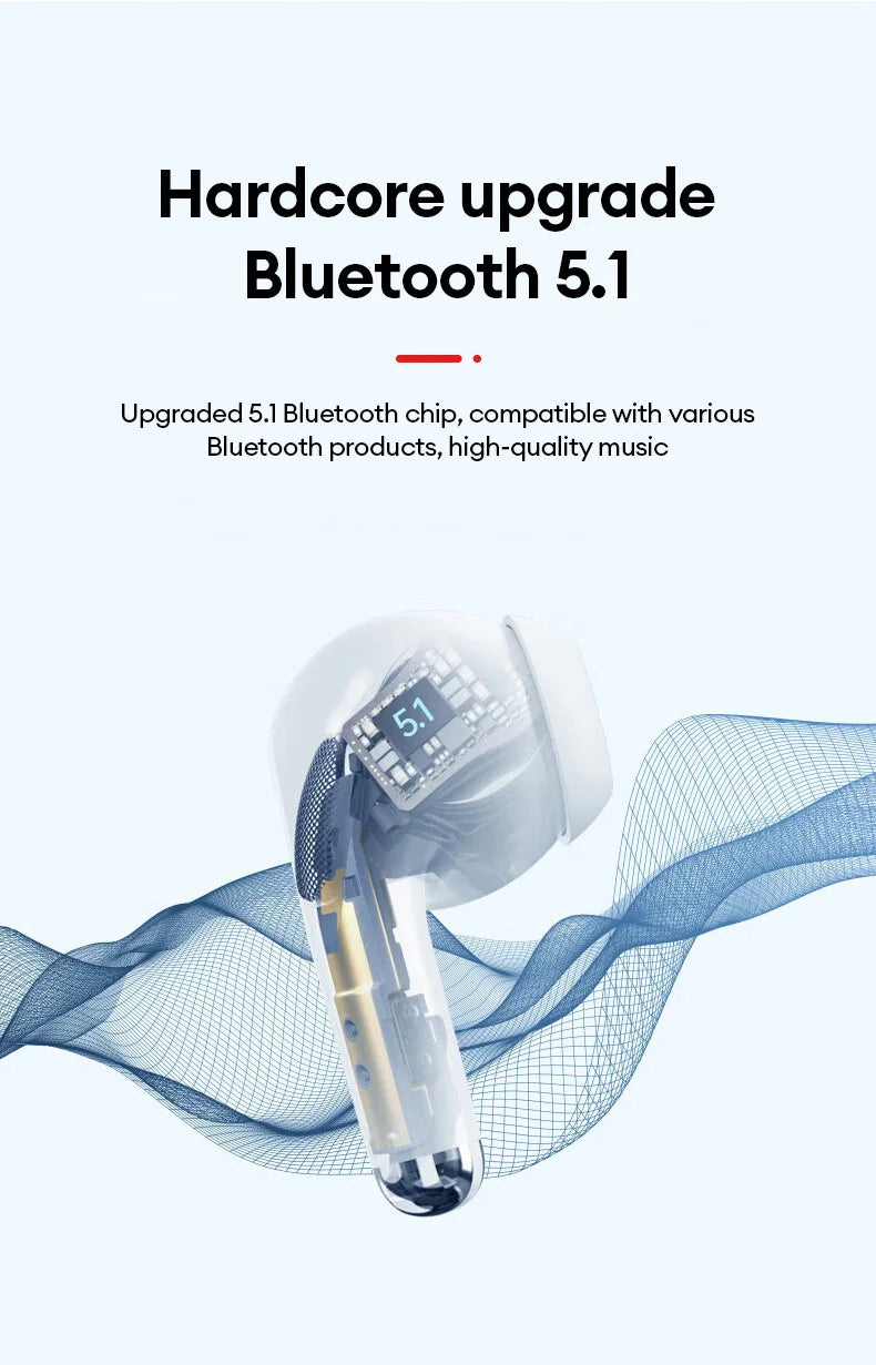 Lenovo LP40 Pro Earburds Wireless Bluetooth HIFI Stereo Sound HD Call Headphones Long Endurance Low Latency Gaming Earphones