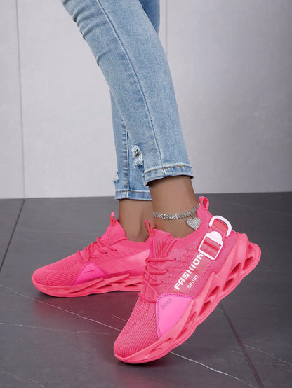 Hot Sale Fashion Purple Casual Sneakers Women Men Blade Running Shoes Big Size 48 Light Breathable Sports Shoes Men Mesh Sneakers