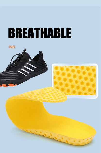 Men Women Water Shoes Aqua Shoes Drainage Beach Sports Swim Sandals Quick Dry Boating Barefoot Diving Fishing Surfing Sneakers