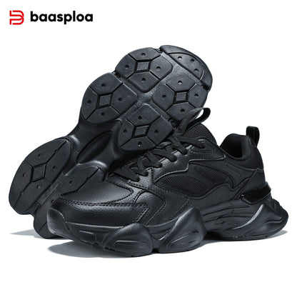 Baasploa Women Running Sneakers Brand Mesh Breathable Comfortable Walking Shoes Outdoor Anti-slip Female Casual Jogging Sports Shoes