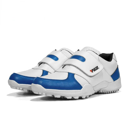 PGM Children Girls Boys Golf Shoes Anti-Skid Leather Outdoor Kids Sneakers Sports Shoes XZ054