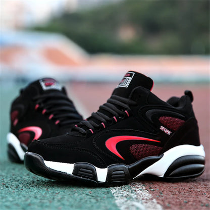 Zapatillas deportivas modernas de talla grande para hombre con bloques de color, cómodas, antideslizantes, con cordones, casuales y resistentes para actividades al aire libre masculinas