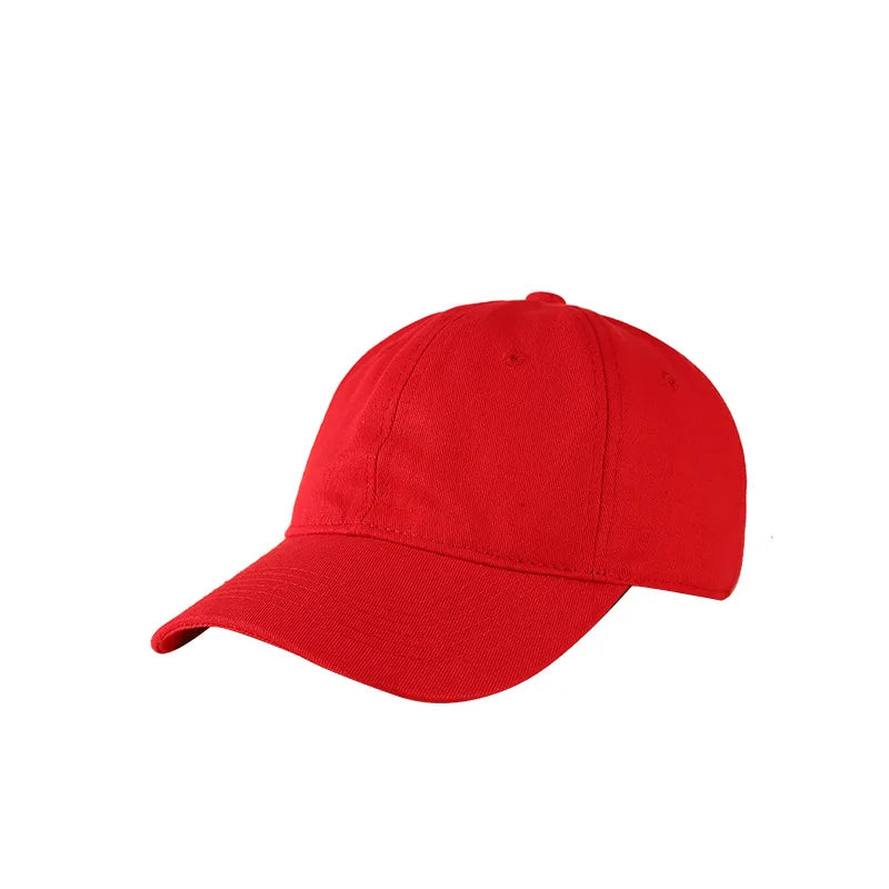 Custom Logo Cotton Soft Top Baseball Cap For Women Men Classics Simple Adjustable Dad Hat Outdoor Sport Dad Hats Wholesale