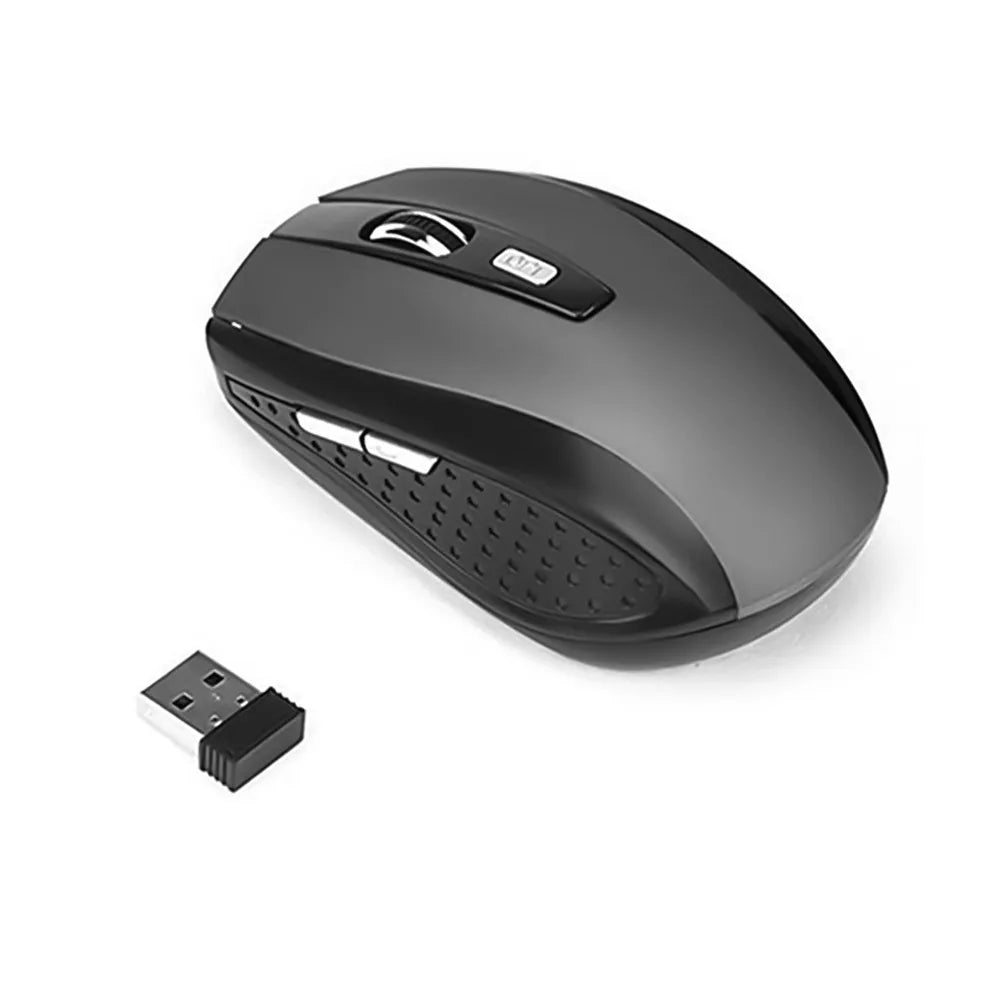 Wireless Mouse 2.4G Silent Mouse Portable Mobile Optical Office Mouse 1600 Adjustable DPI Levels for Notebook PC Laptop MacBook