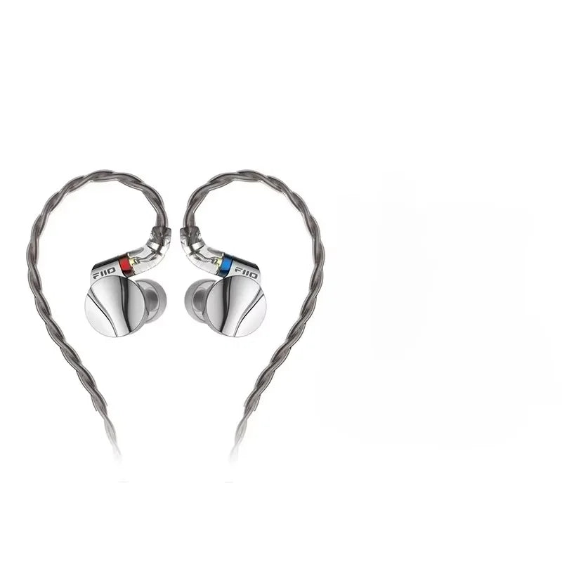 FiiO FD15 13.8mm DLC Dynamic Driver In-Ear Earphone Hi-Res Audio Magnalium Detachable MMCX Cable Wired HiFi Earbuds Shanling