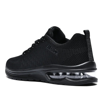 Men's Running Shoes Outdoor Sports Casual Mesh Tennis Shoes, Lace-Up Lightweight Gym Jogging Shoes for Men, 2025 New Male Sneakers