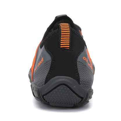 Men's Minimalist Running Cross Training Shoes Barefoot Shoes Big Toe Box Five Finger Shoes Saguaro Barefoot Pit Viper Paracord