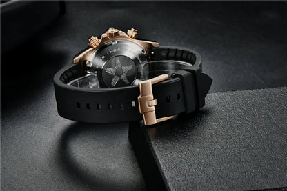 Montre-bracelet pour homme PAGANI DESIGN – Chronographe de luxe, mouvement à quartz MIYOTA VK63, verre saphir, étanche, style sportif