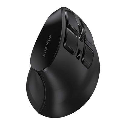 Seenda Vertical Wireless Mouse Bluetooth 5.0 3.0 Mouse for Tablet Laptop PC Mac iPad Rechargeable 2.4G USB Ergonomic gaming Mice