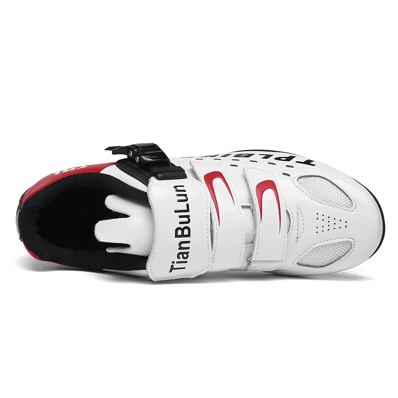 New Men's and Women's Bicycle Shoes,Outdoor Cycling Shoes,Three Functional Soles,Professional Training Shoes
