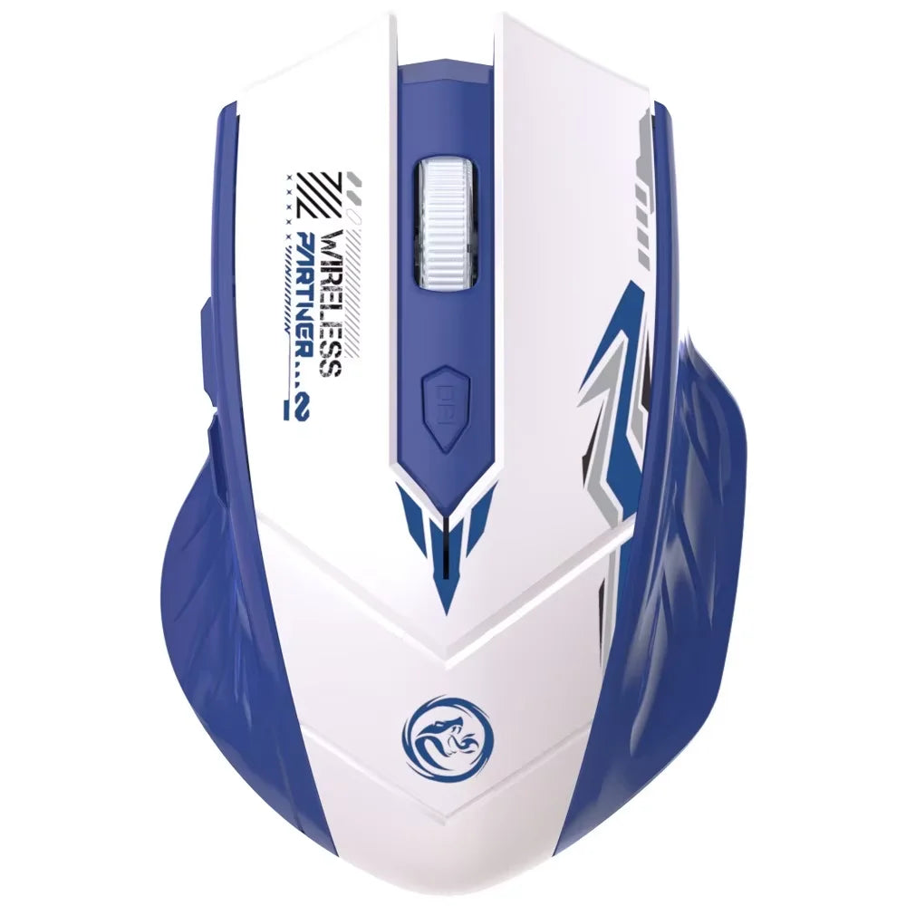 Wireless Gaming Mouse Bluetooth 5.4 Dual-Mode 2.4G Wireless Mouse Rechargeable 1600DPI Ergonomic Gamer Mice For PC Office Laptop