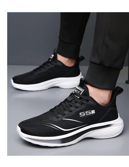 Pantofi de maraton cu placă din carbon pentru bărbați, sneakers casual cu pernă de aer, încălțăminte sport de alergare masculină luxoasă, confortabilă și ușoară