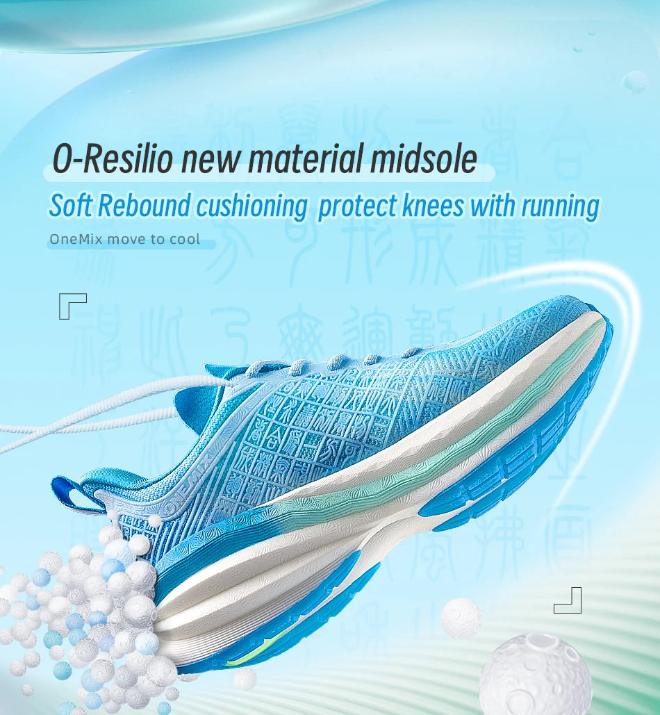 ONEMIX 2025 Scarpe sportive cinesi nuove ammortizzanti da uomo, scarpe da running antiscivolo, traspiranti e leggere per outdoor, sneaker da donna