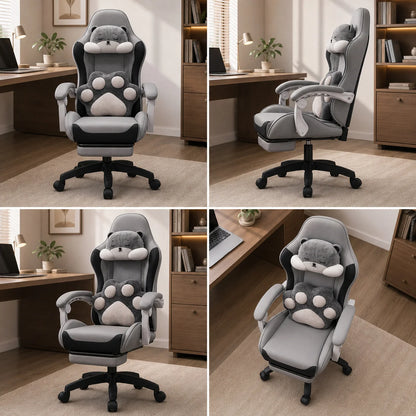 AOLIVIYA Gaming Chair Live Streaming Game Seat Adjustable Reclining Computer Ergonomic Long Sitting Internet Cafe Swivel