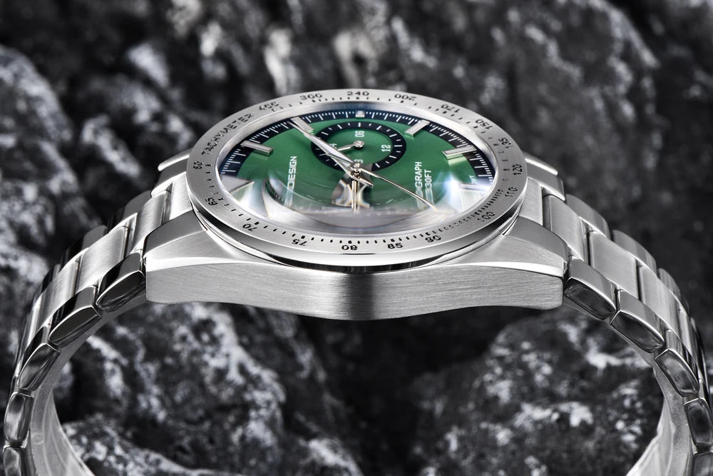 2026 New PAGANI DESIGN Retro Mens Watches Moon Quartz Watch For Men Speed Sports Chronograph AR Sapphire VK64 Clock Reloj Hombre