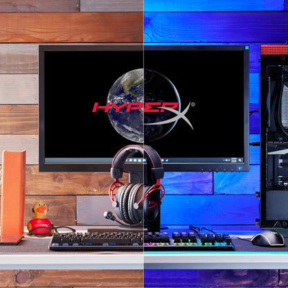 Original HyperX Cloud Alpha Wireless Gaming Headsets Detachable Mic Dual Chamber Drivers On-Earcup Controls 300hr Playtime