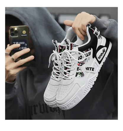 New Skateboard Men's Shoes Summer Sneakers Leather Casual Fashion Outdoor Running Sports Hiking Tennis Platform Designer Luxury