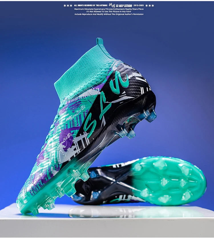 Professional Football Boots Men Soccer Shoes Society Football Cleats FG Ultralight Training Soccer Sneakers Outdoor Sports Shoes