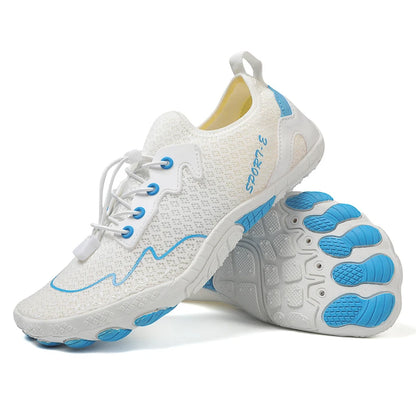 New Barefoot Wading Shoes Men and Women Mesh Quick-Drying Beach Shoes Outdoor Non-Slip Swimming Shoes Unisex Water Sports Shoes